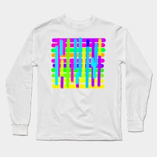 Modern geometric art Long Sleeve T-Shirt